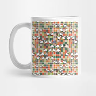 Baa Baa Sheep Cubism Mug